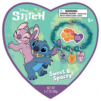 Stitch Heart Box w/ Charm Bracelet - 3.17 Ounce